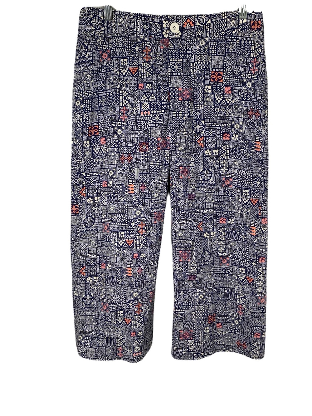 Tori Richard Women’s Size 10 Thin Lightweight Wide Leg Cropped Casual Pants